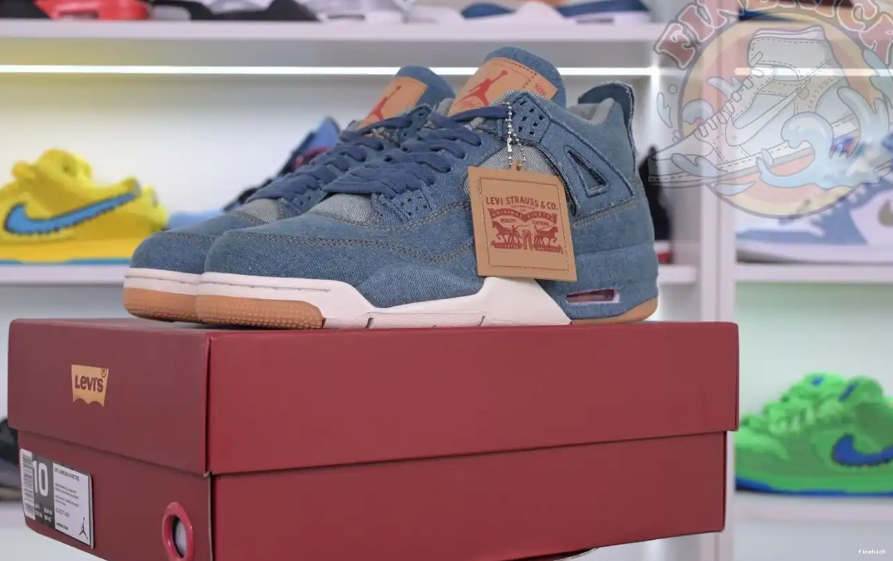4 Jordan retro Air levis Jordan denim 0506